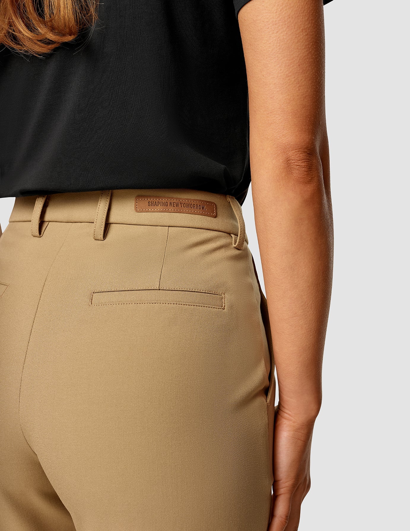 Essential Pants Straight Caramel - Image 5