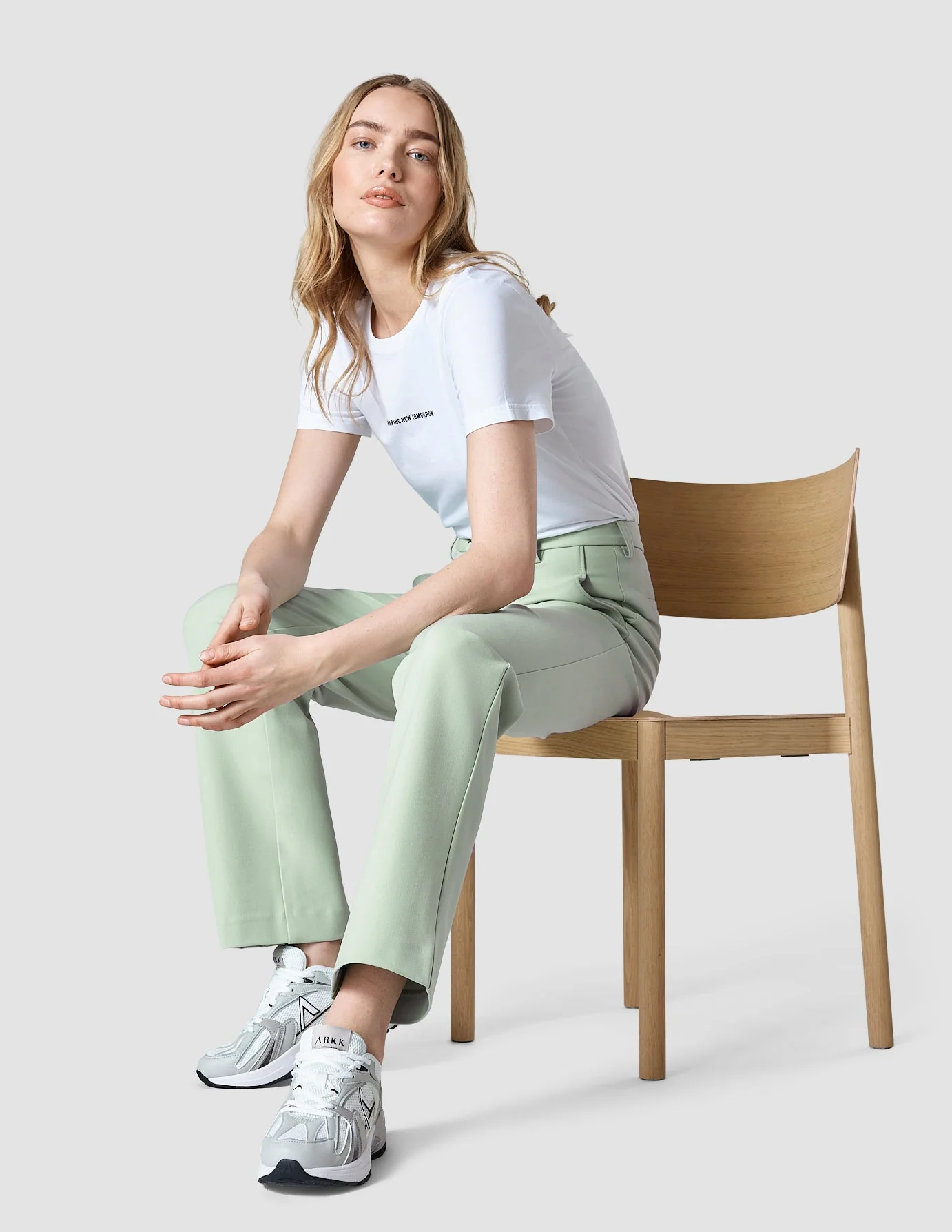 Essential Pants Straight Fennel - Image 6
