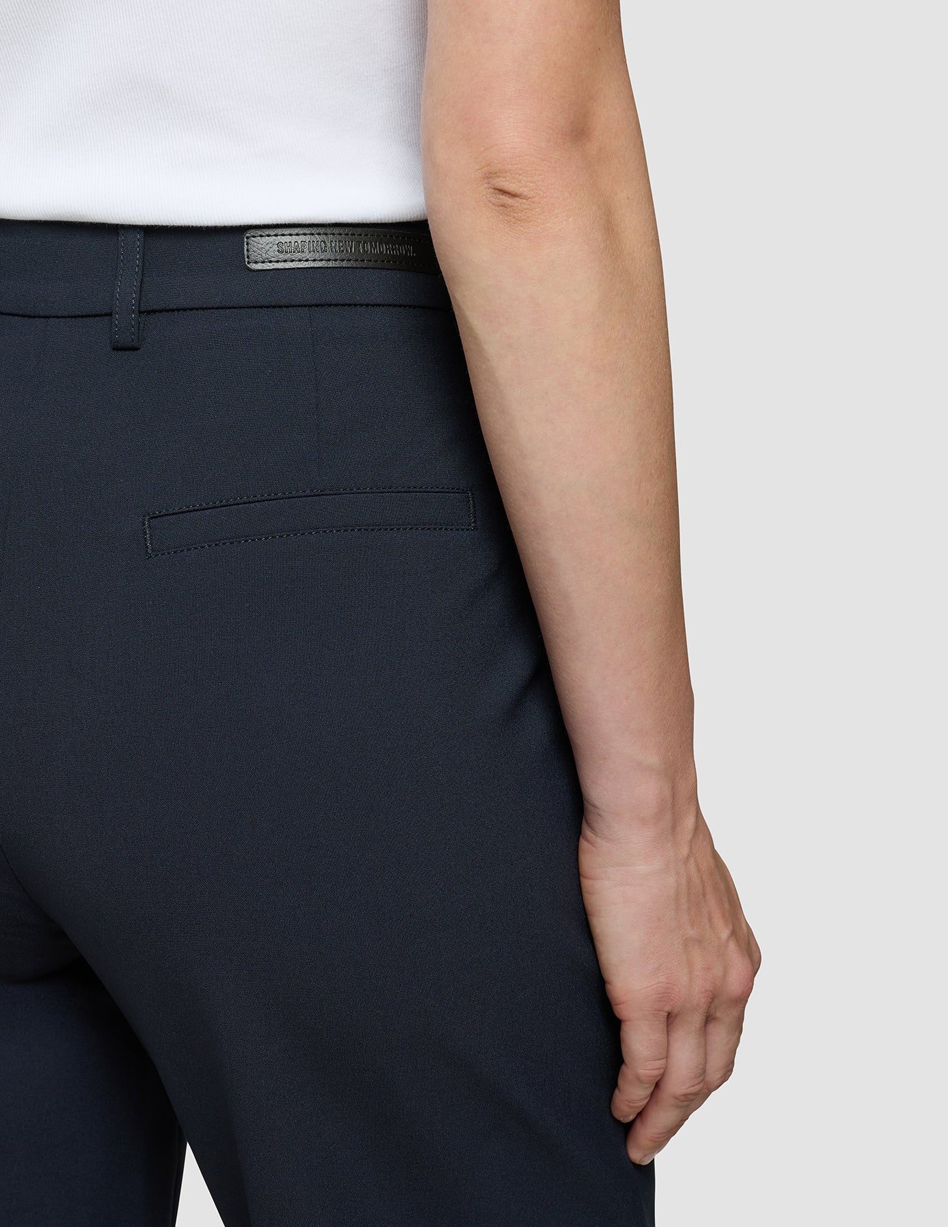 Essential Pants Straight Midnight Blue - Image 6