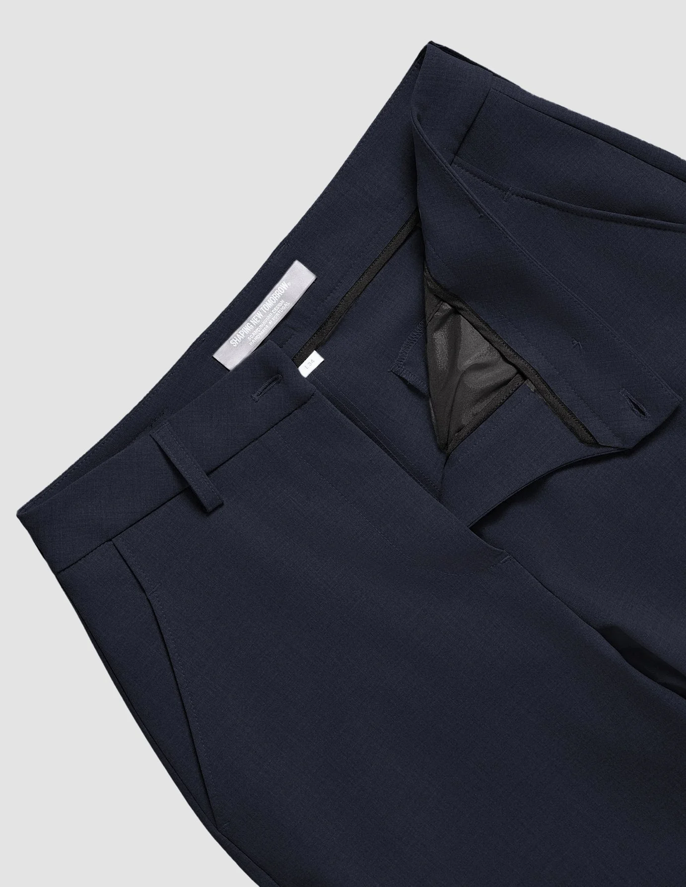 Essential Pants Straight Midnight Blue - Image 7
