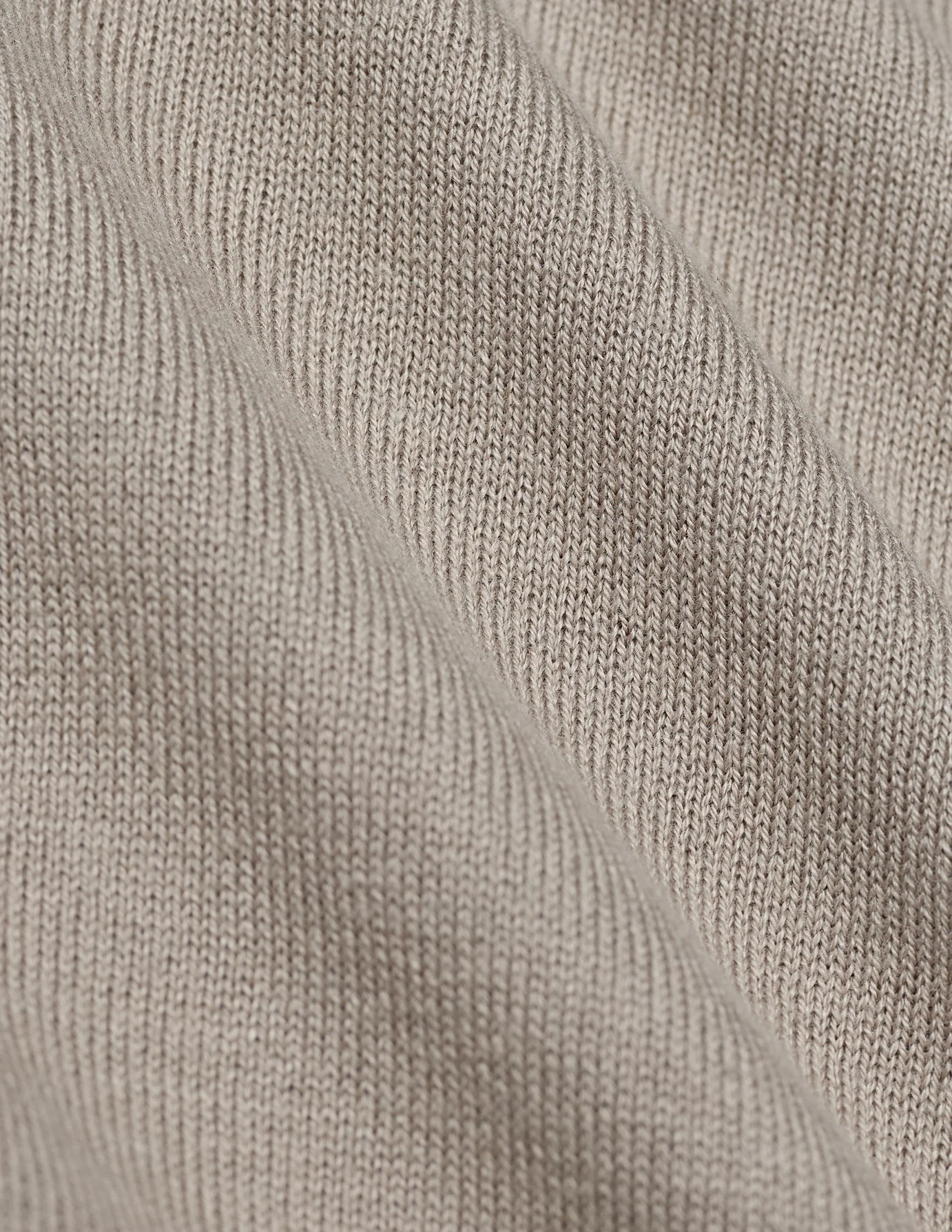 Fine Knit Turtleneck Dark Sand - Image 7
