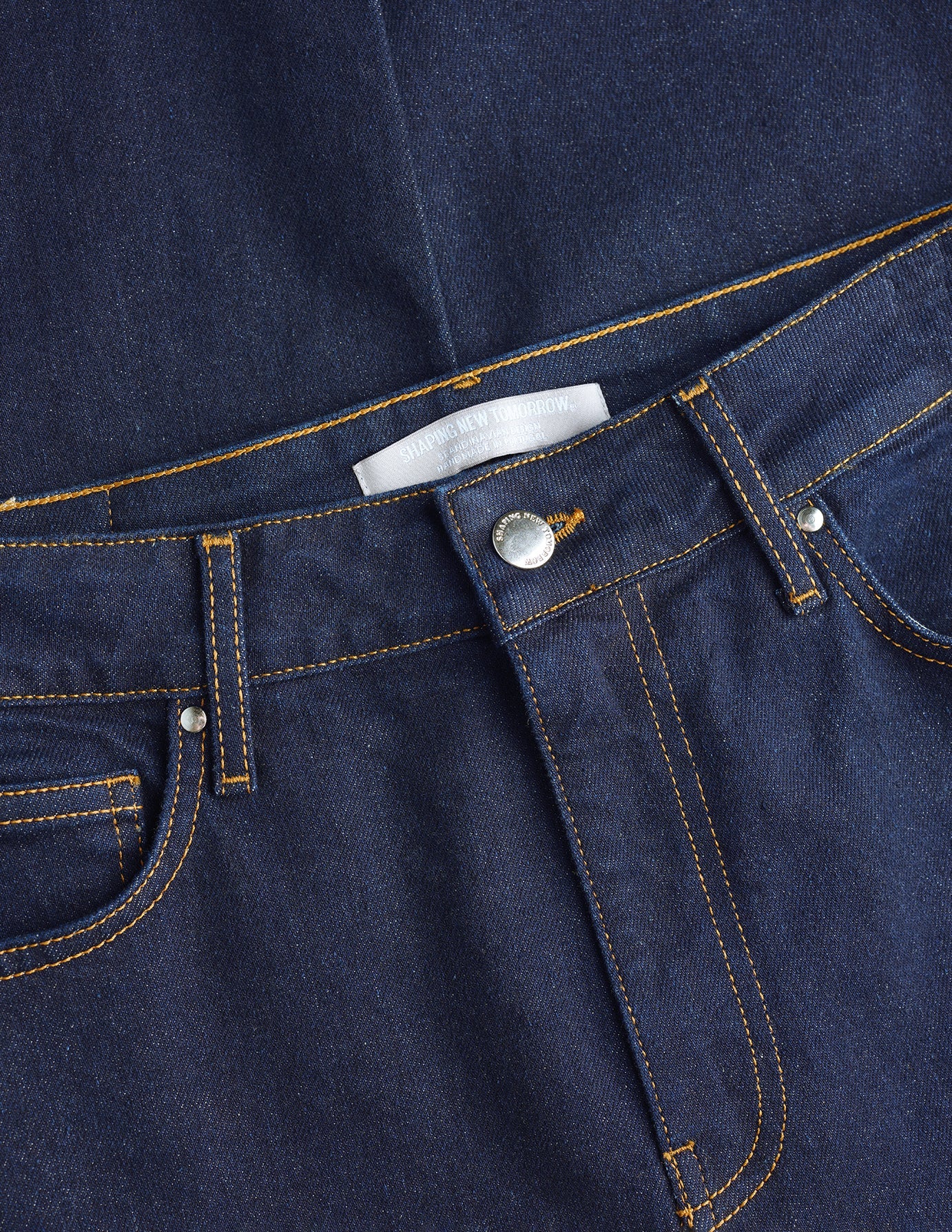 Jeans Tapered Dark Blue - Image 7