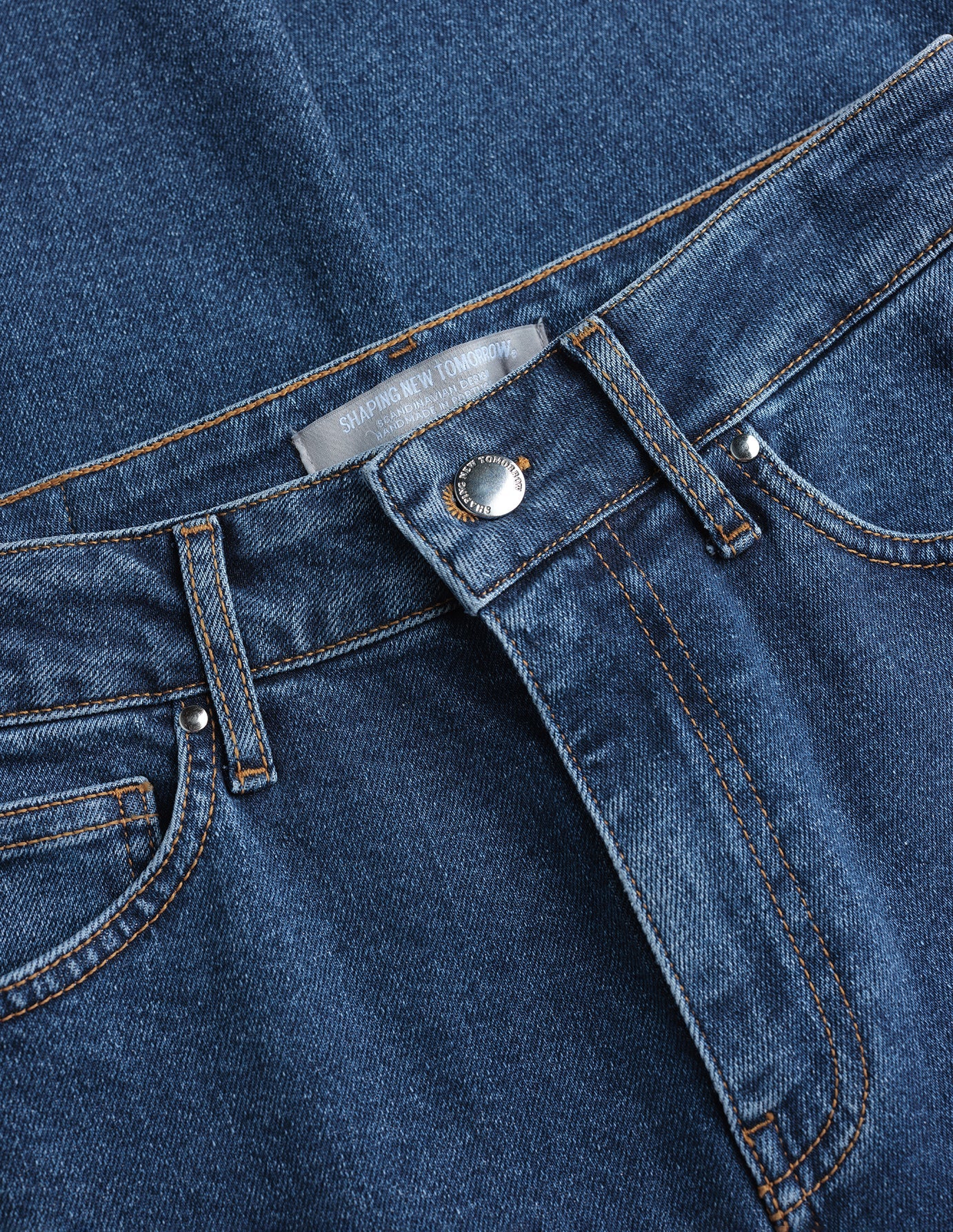 Jeans Tapered Medium Blue - Image 6