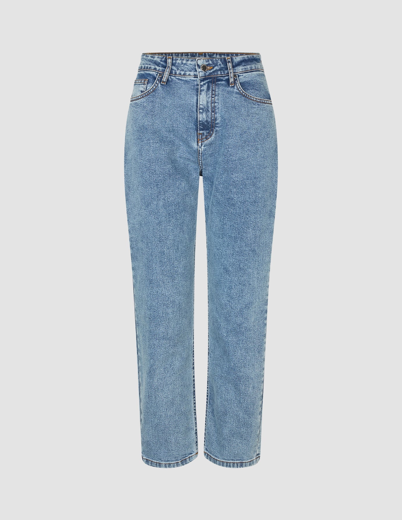 Jeans Tapered Snow Blue Wash - Image 3