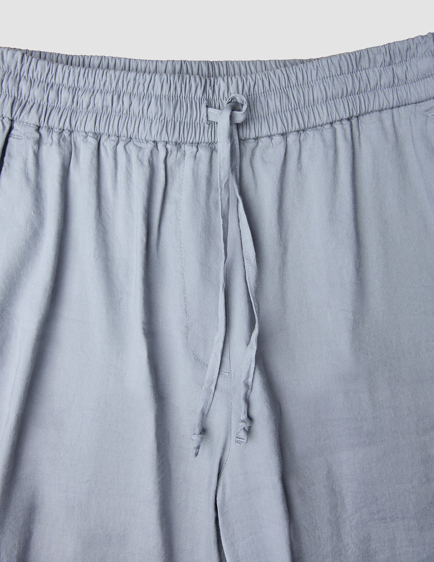 Women Linen Pants Relaxed Stone Grey - Image 8