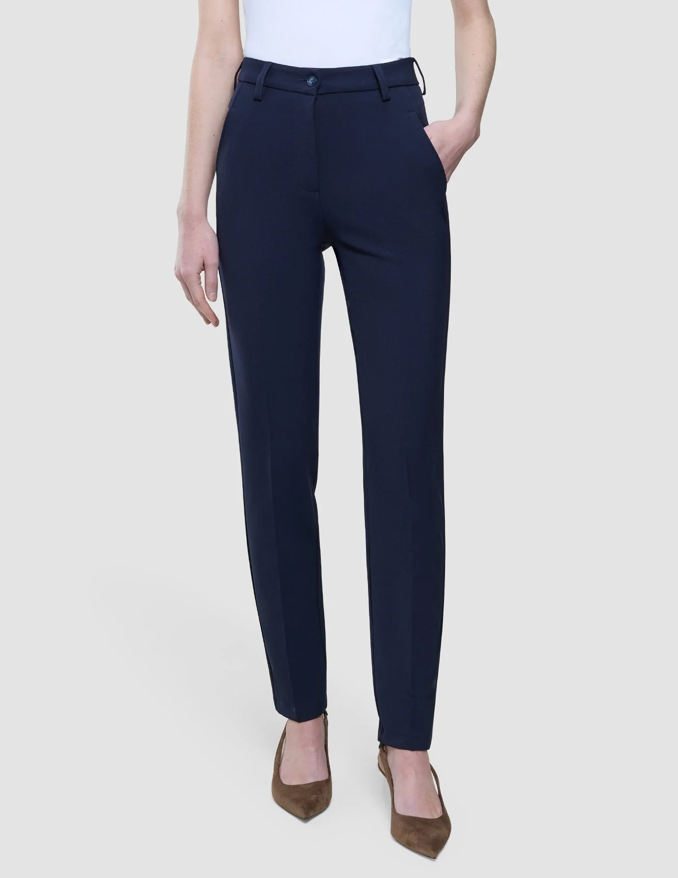 No. 1 Pants Tapered Midnight Blue