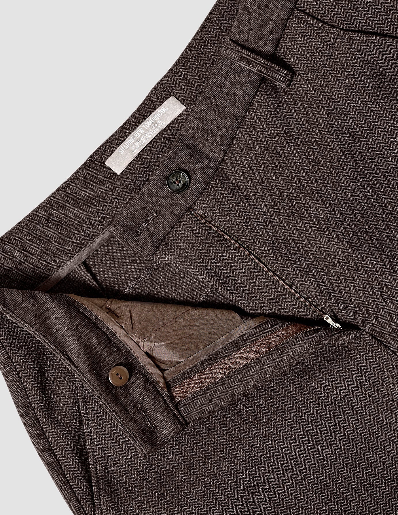 No. 1 Pants Tapered Dark Chokolate - Image 6