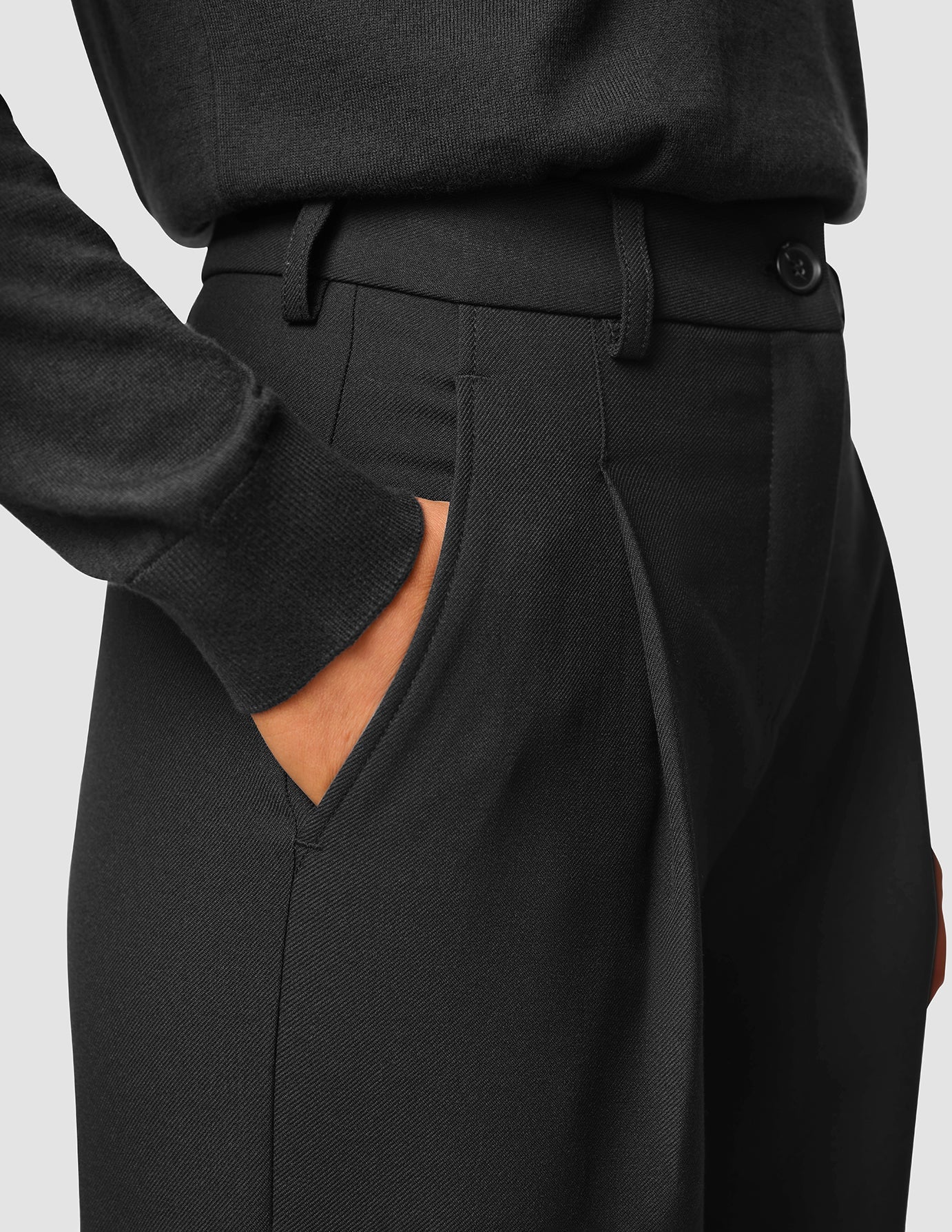 Serene Pants Wide Black - Image 7