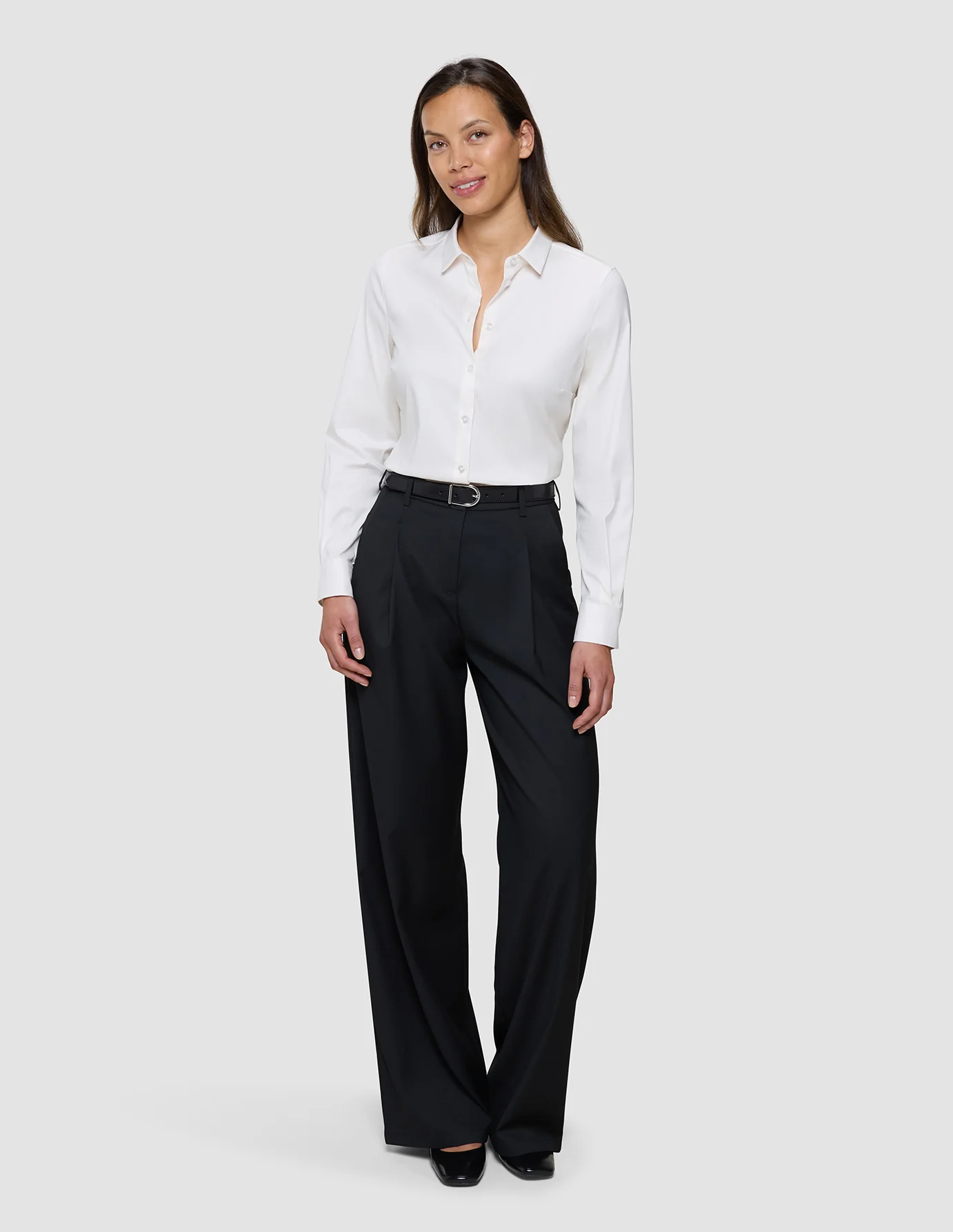 Women's Skye Pants Wide Black - Image 4