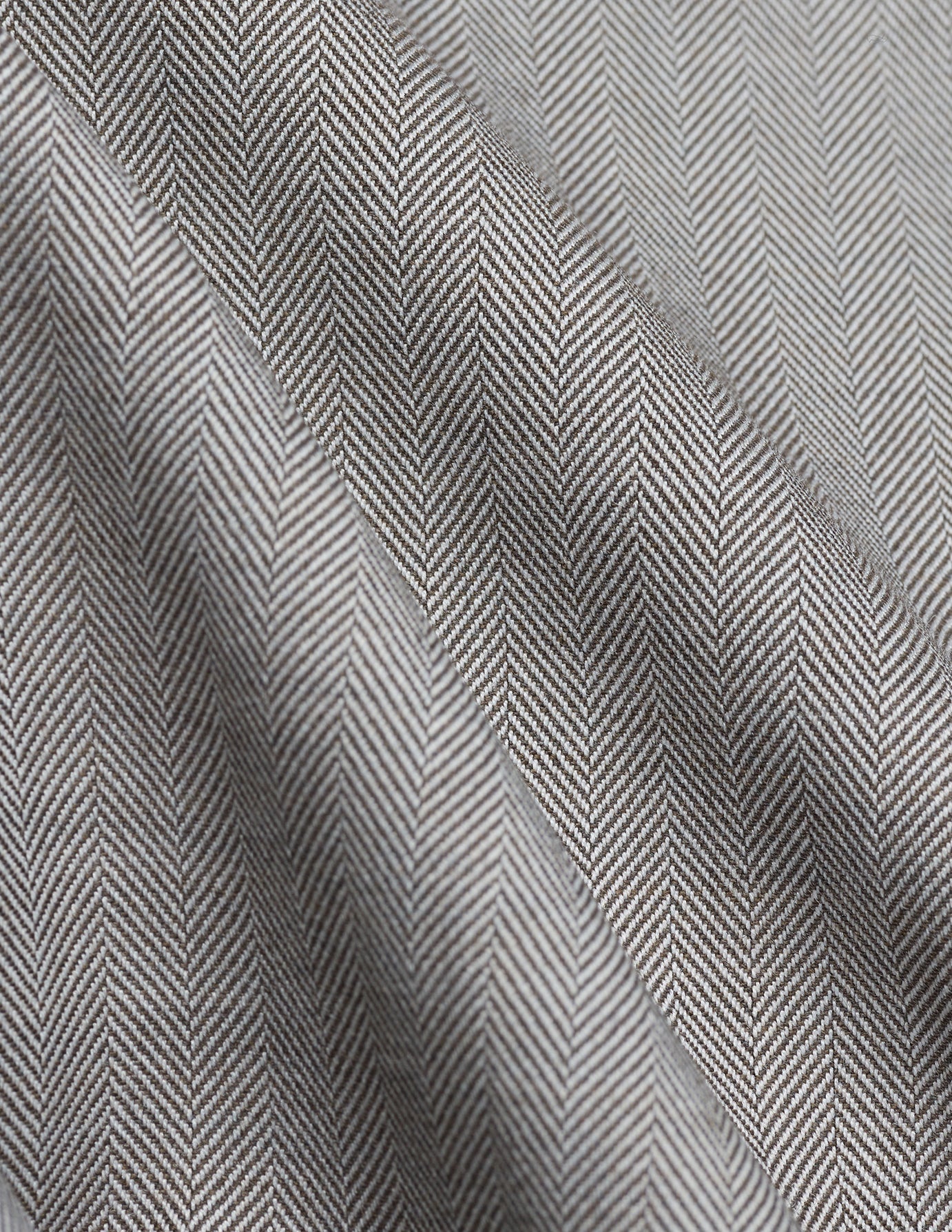 Women's Skye Shirt Mellow Beige Herringbone - Image 7