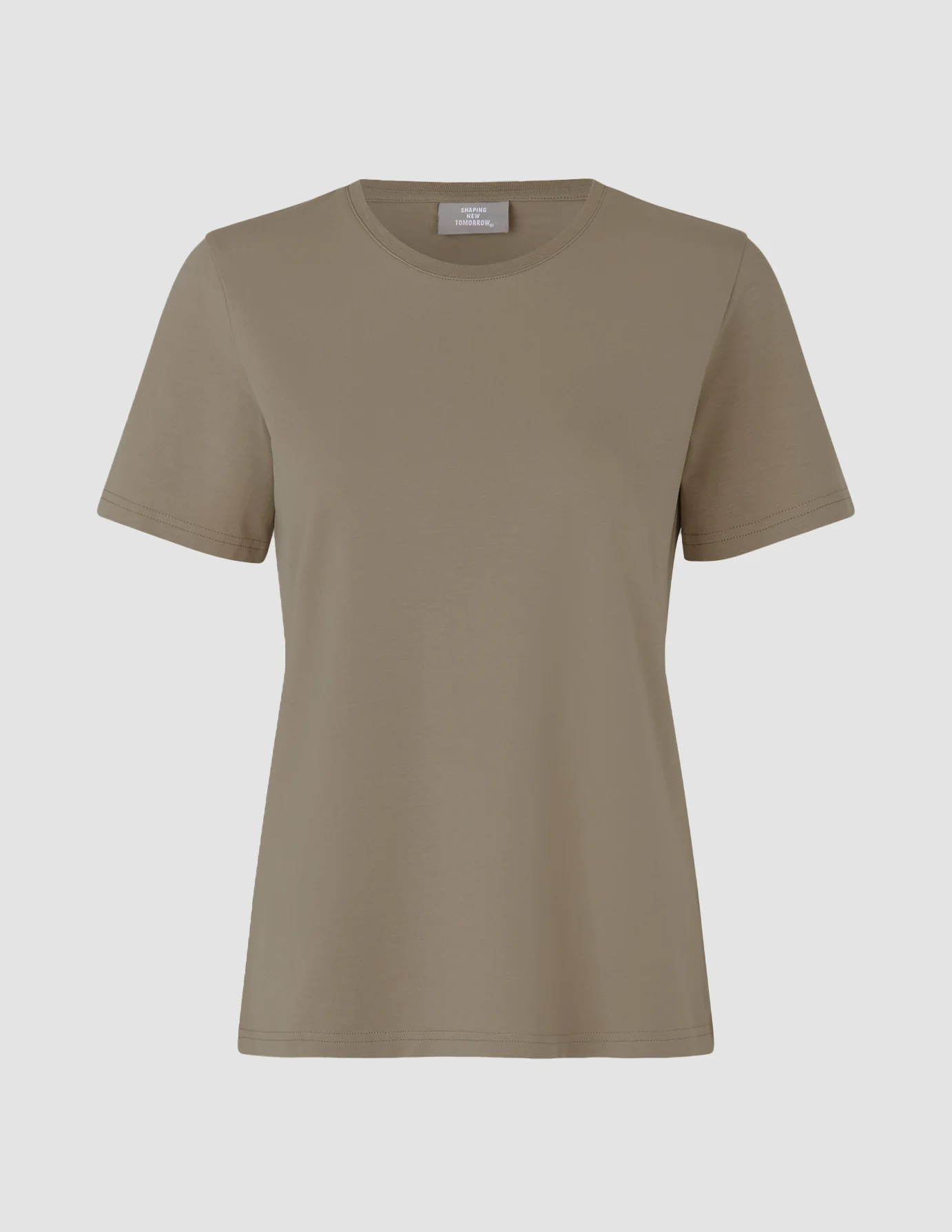 Supima Autograph T-shirt Latte - Image 3
