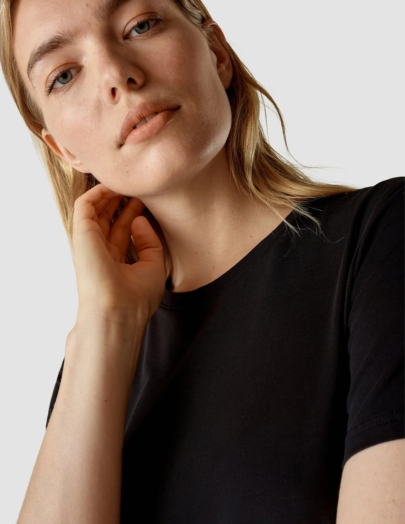 Supima T-shirt Black - Image 6
