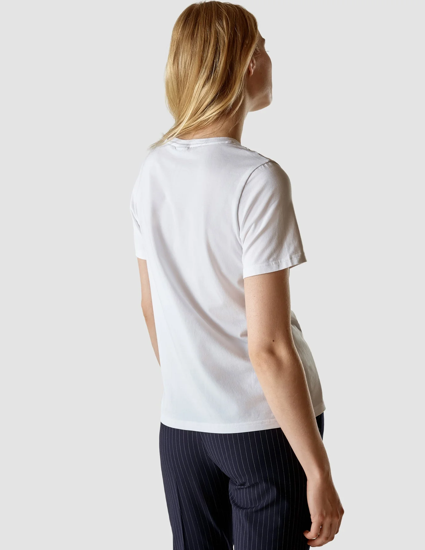 Supima T-shirt White - Image 4