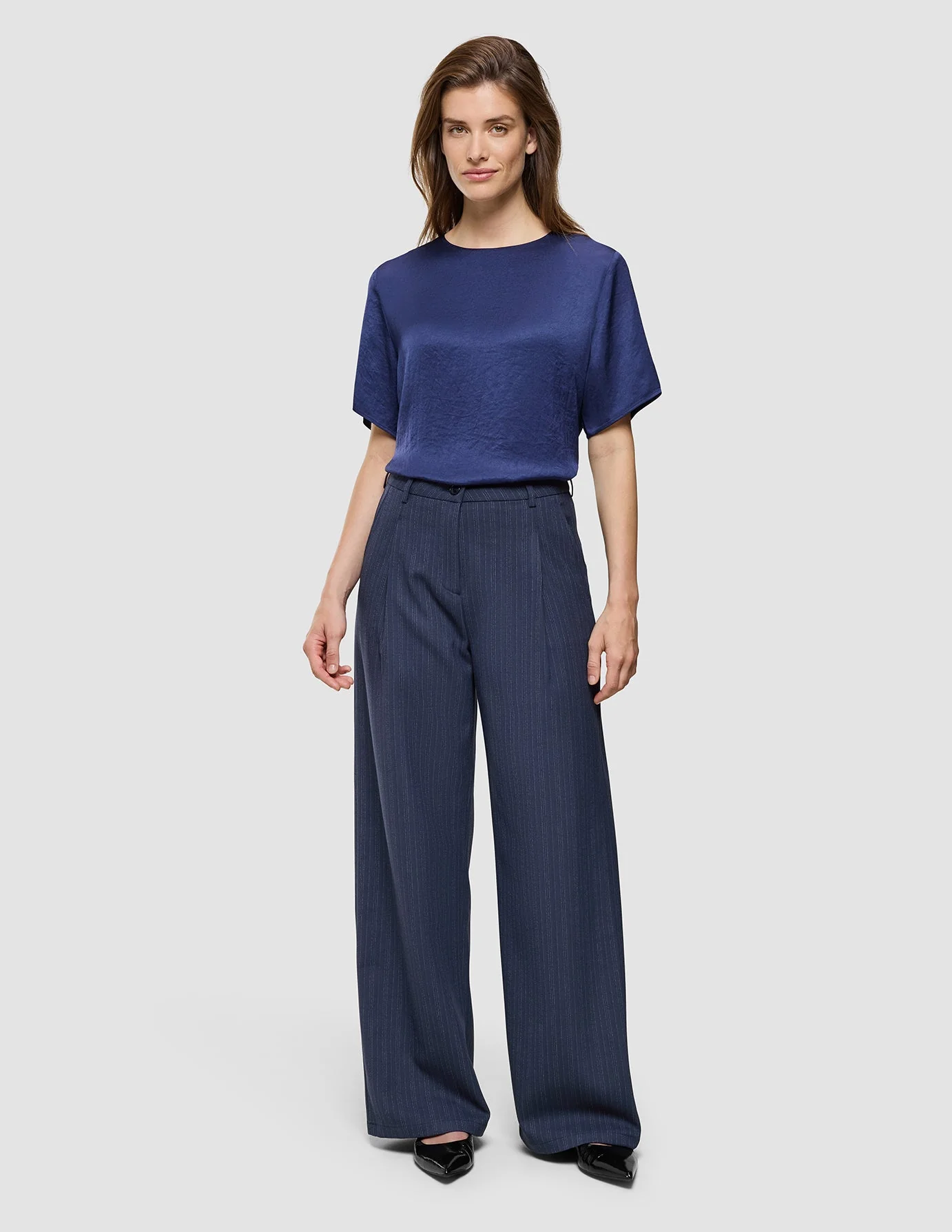 Women's Amara Blouse Navy - Image 5