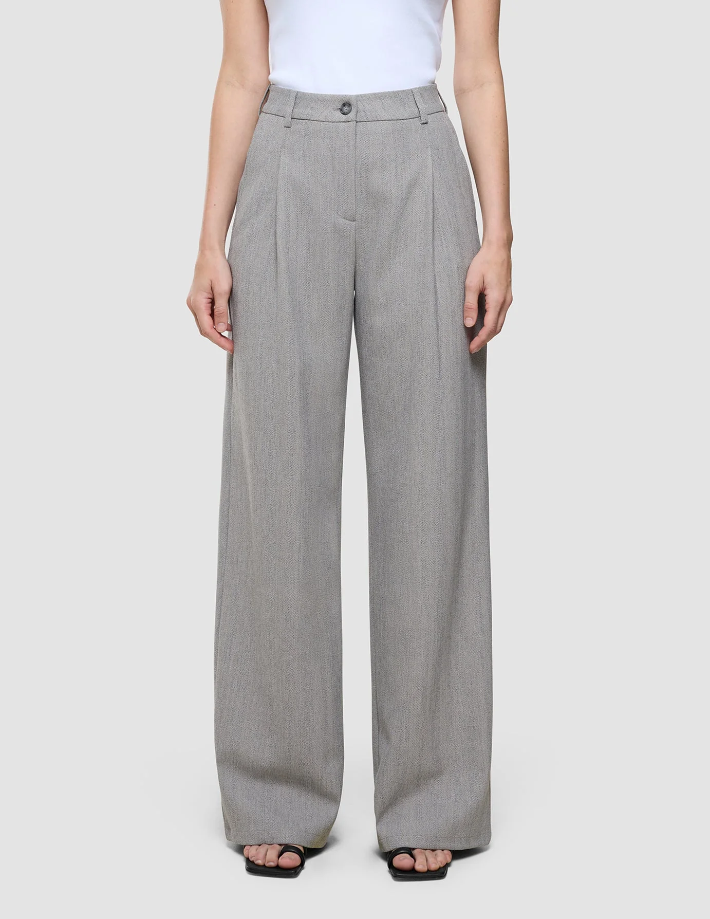 Women's Serene Pants Wide Tapestry Herringbone