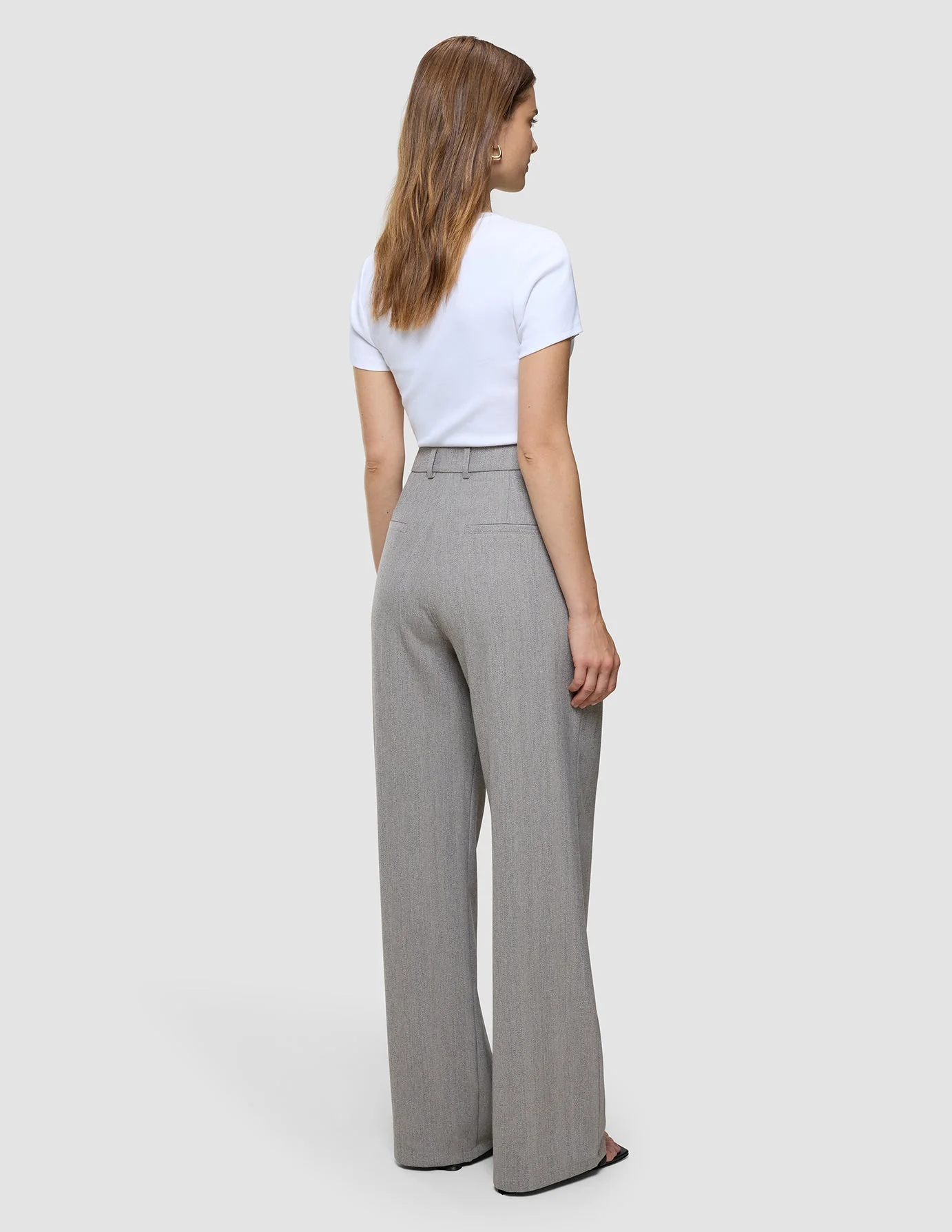 Women's Serene Pants Wide Tapestry Herringbone - Image 5