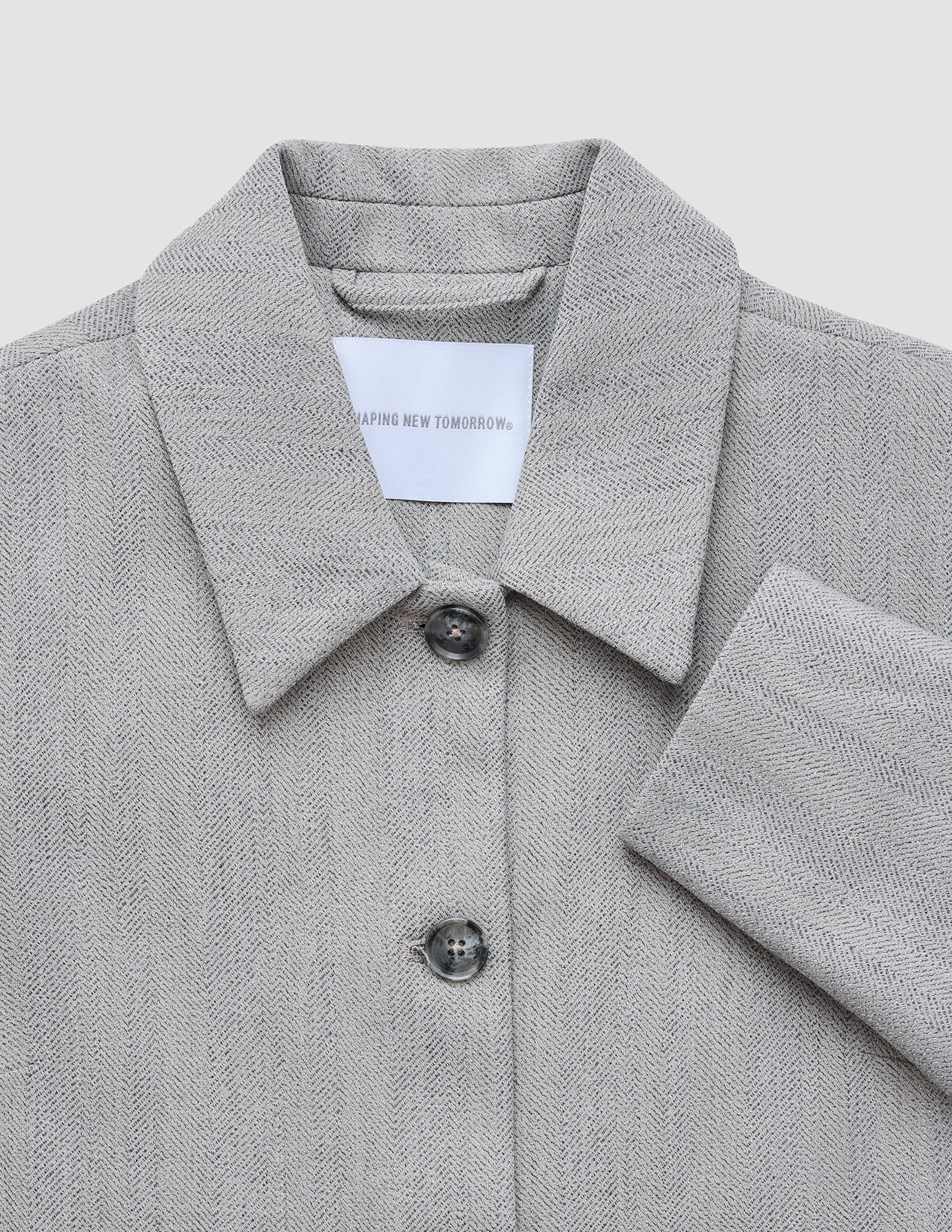Women's Serene Short Jacket Tapestry Herringbone - Image 7