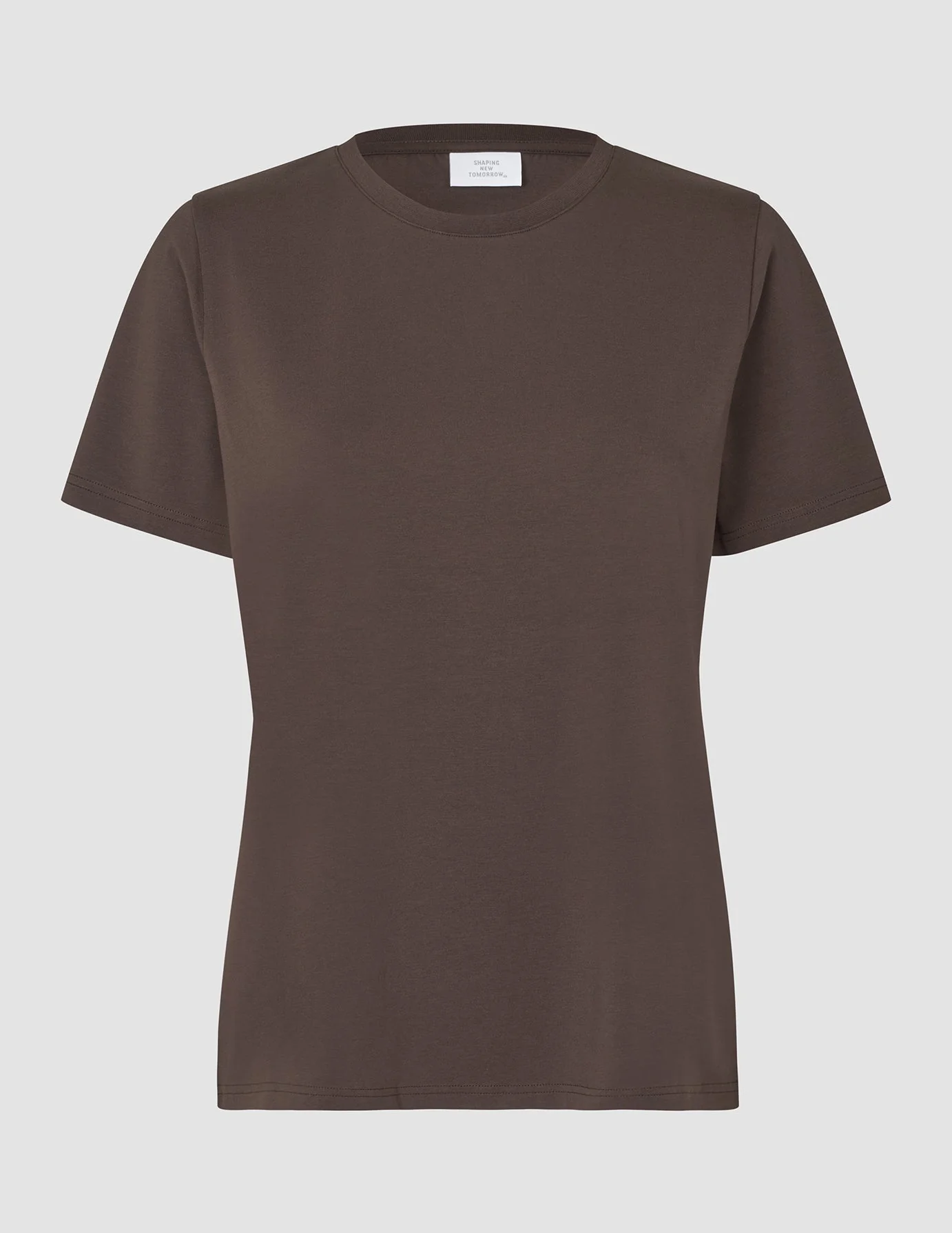 Women's Supima T-shirt Espresso - Image 3